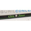 Kennzeichenhalter bedruckt "Girls Power"